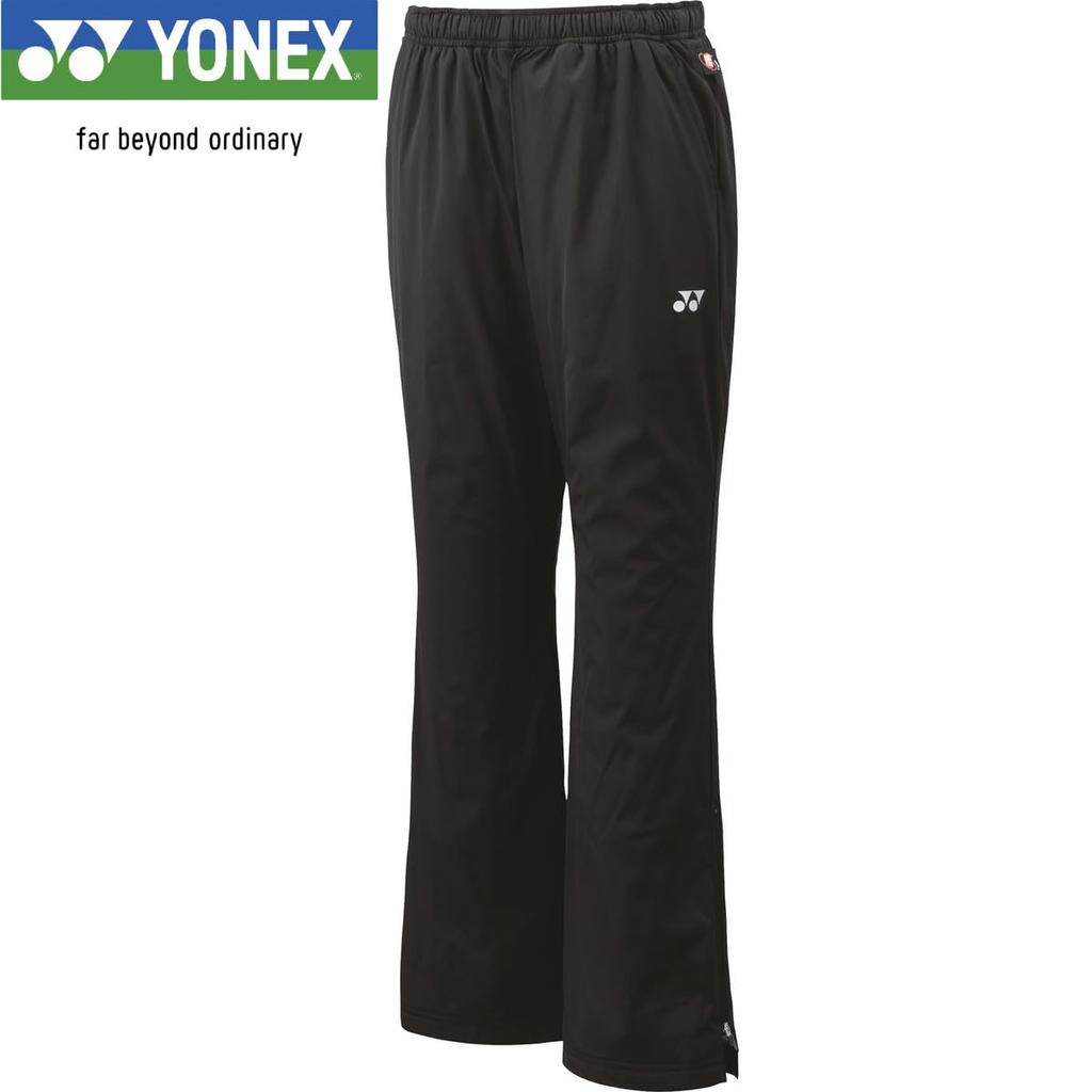 YONEX Брюки с подкладкой для защиты от ветра, черные, женские (Подходящий стиль), (007)