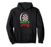 Lets Play Darts Dart Board Dart Player Bullseye Arrow Hoodie