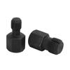 O2 Sensor Rethread Chaser Kit Oxygen Sensor Thread Repair Tool M12x1.25 M18x1.5 Black  for