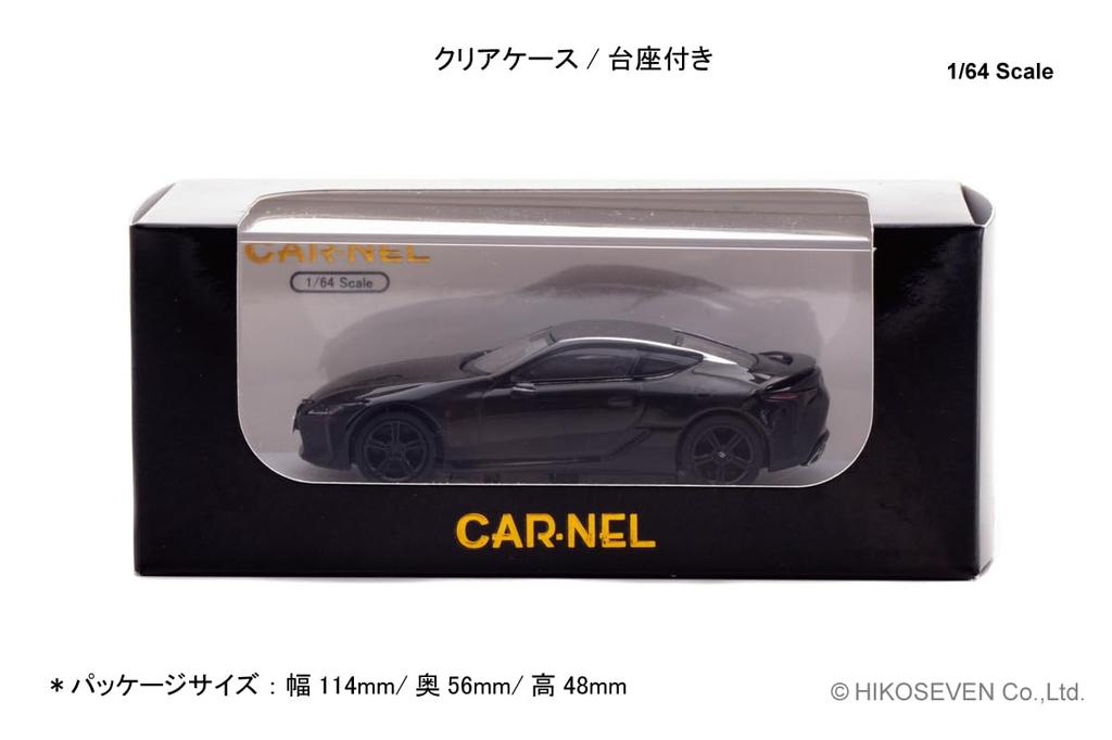 CARNEL Lexus LC500 AVIATION 2021 Black Finished Product CN640044 1/64