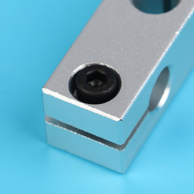 Зажим для крепления столба, вертикальный, фиксированный диаметр, крепление из алюминиевого сплава, оптическое