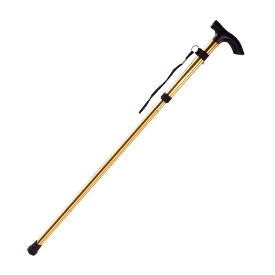 Складная походная палка для отдыха на открытом воздухе с эргономичной ручкой, портативная, легкая, для мужчин, женщин, пожилых людей, дорожная складная трость для скалолазания