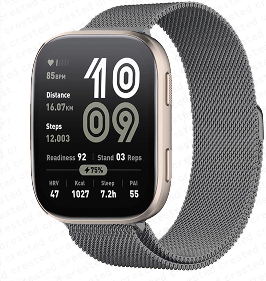 20 мм 22 мм ремешок для часов для Amazfit bip 6 5 Balance GTS 4 mini 2 2e 3 GTR 4 2 3 Pro миланская петля correa браслет huawei gt 5 Band