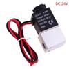 12V 24V 110V 220V 380V Solenoid Valve 1/8" 2 Way Direct-Acting Pneumatic Valves