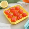 Silicone Molds Ice Cube Tray With Lid Rose Flower Heart Shape Reusable Ice Mold Bar Kitchen Accessories Ice Cream Maker Tool