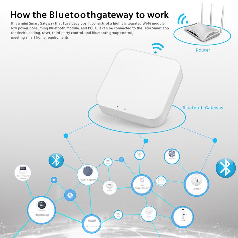 Tuya Bluetooth-шлюз для умного дома с поддержкой Alexa