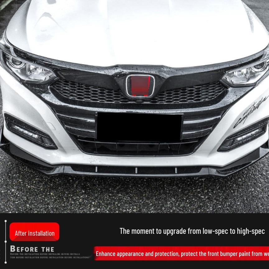 Комплект переднего сплиттера для Honda Lingpai 2019 года - Внешнее обновление для защиты от столкновений