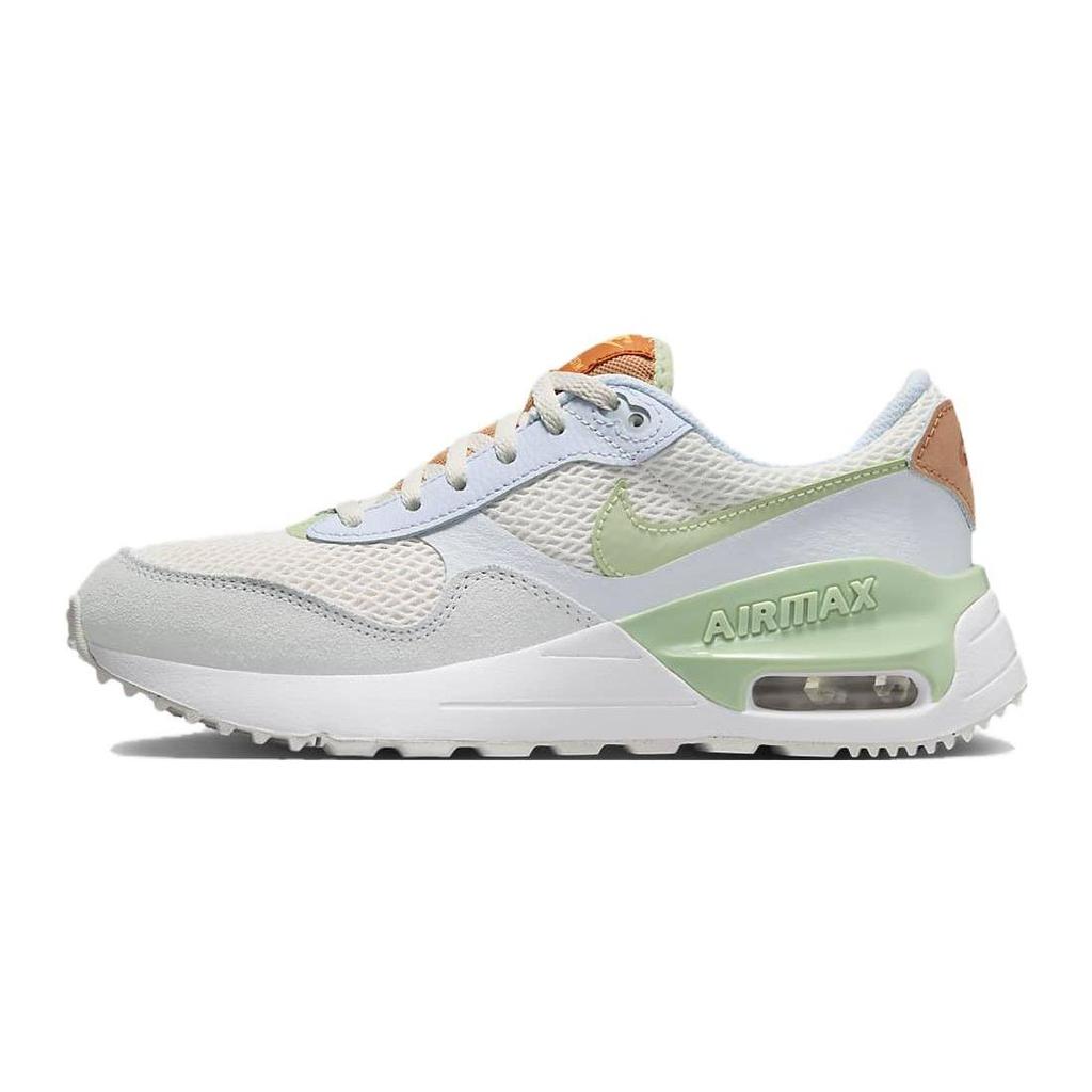 Nike Air Max SYSTM GS Phantom Honeydew Kids Sneakers White Football-Grey Amber-Brown DQ0284-006