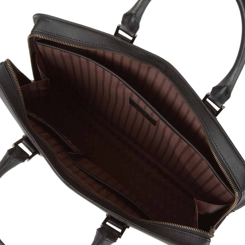 Business Bag Business Tote Bag B4 14 Inch PC Storage Cowhide Genuine Leather PC Storage 70134 Black [Ultima Tokyo] Men's