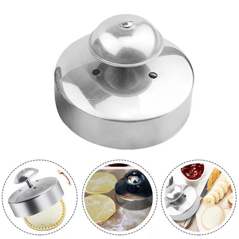 Универсальная круглая пресс-форма для нарезки сэндвичей из нержавеющей стали для удобного приготовления еды