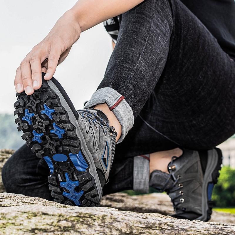 Мужские зимние ботинки, походные ботинки, зеленые, мужские, повседневные, для скалолазания, спортивные ботинки, теплые, с мехом, большого размера