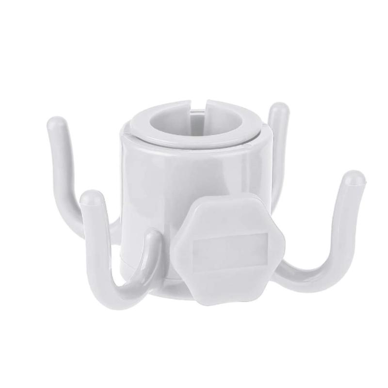 Portable Outdoor Beach Umbrella Hooks Hanger Versatile Space-saving Four-corner Hook Useful Wear-resistant Umbrella Accessories