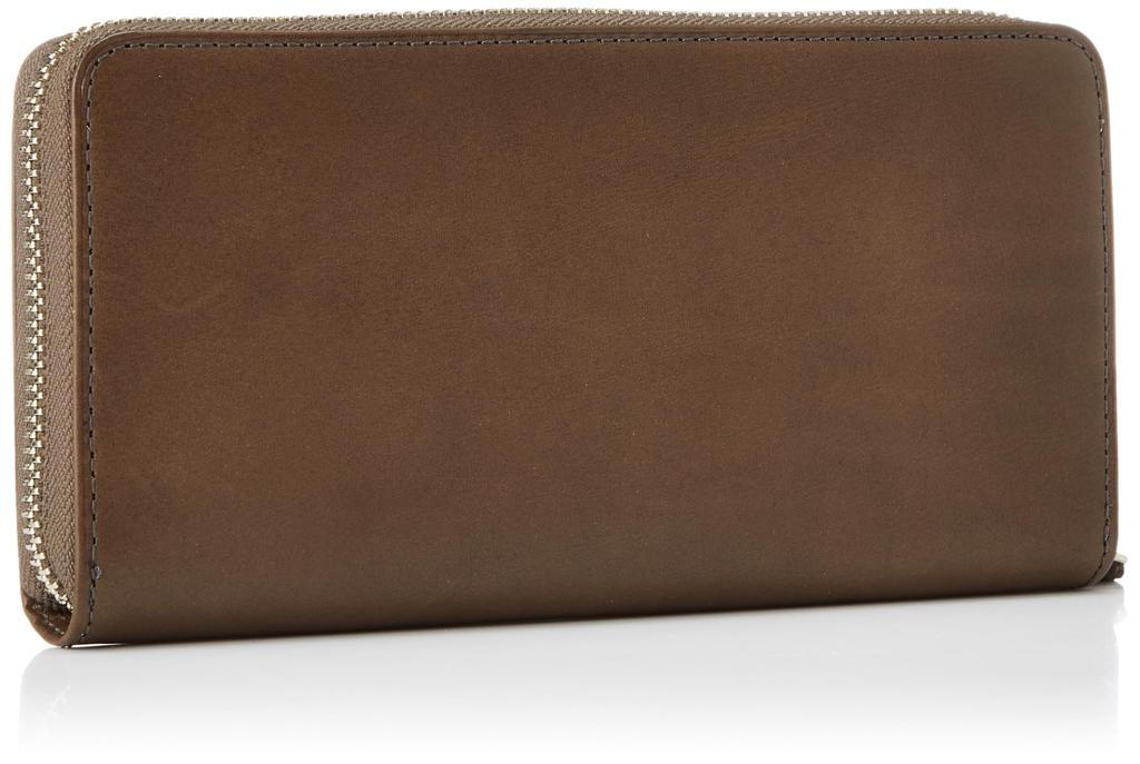 Katharine Hamnett London VEGA Сделано из премиальной японской коровьей кожи Круглый и вмещает Органический кошелек Cha, Кожаный, Длинный, Отделения для купюр, Отделения для карт, Отделение для монет,