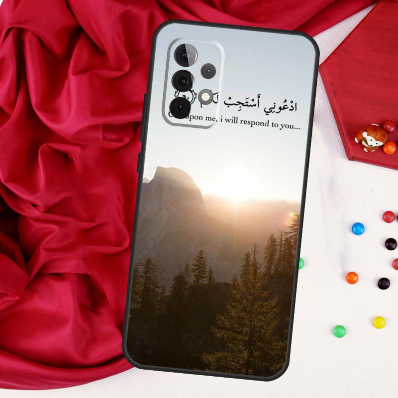 Священный Коран Сура Ихлас Исламский Для Samsung Galaxy A56 A36 A26 A16 A05 A06 A22 A32 A52 A54 A34 A14 A55 A15 A53 A33 A35 Чехол