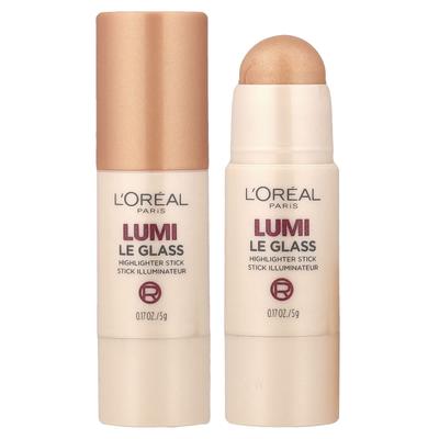 L'Oréal, Lumi, Хайлайтер-стик Le Glass, 610 Glassy Pearl Eclat, 5 г (0,17 унции)