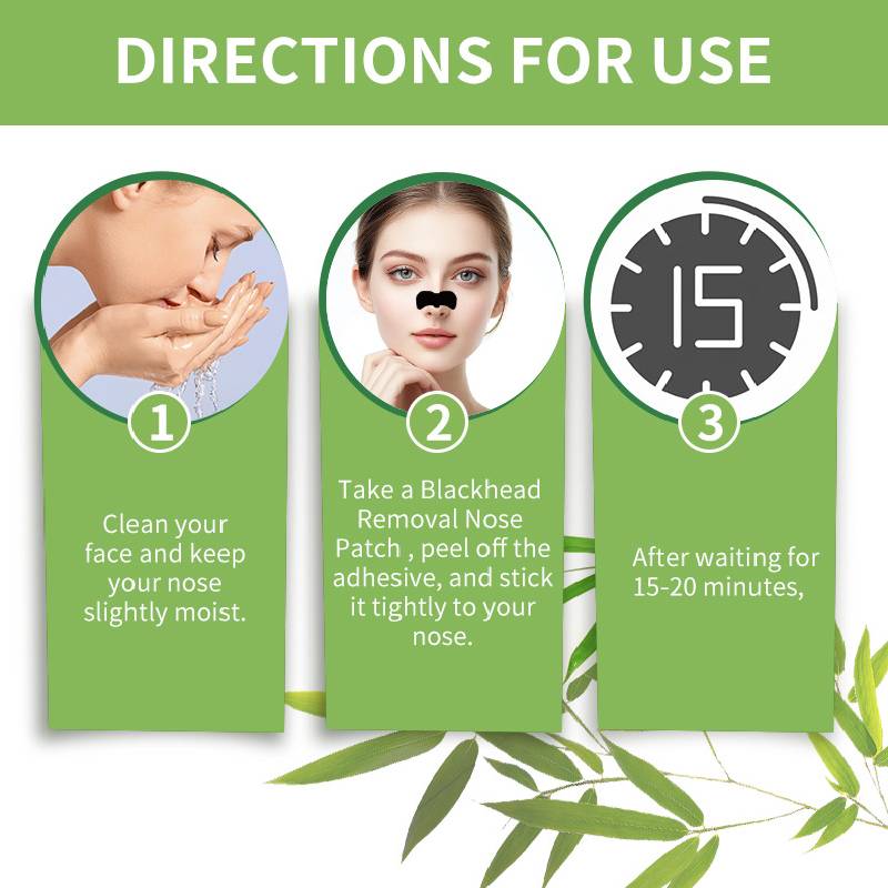 10 шт./коробка, черная маска для носа, удаление черных точек, глубоко очищающая поры, уход за кожей носа