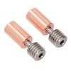 2Pcs Bi Metal Heat Break Ti Alloy Copper Bimetallic Heatbreak for K1 K1 Maximum Ender3 V3 KE 3 S1