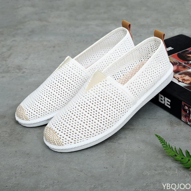 Модная весенне-осенняя новая повседневная простая дышащая обувь на плоской подошве с круглым носком, мягкая подошва для ежедневных поездок на работу без усталости, одинарная обувь