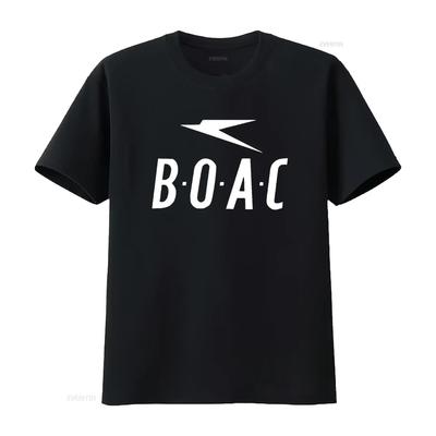 Ретро Винтаж Boac Буквы Звезды Принт Повседневная Уличная Одежда Футболка Винтажная Немного Модная Уличная Одежда Удобная Универсальная