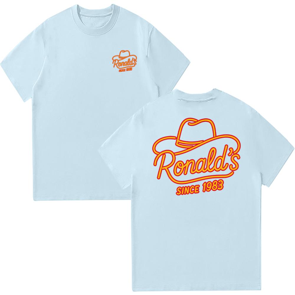 Falling In Reverse Ronald's Tee Falling In Reverse Band Fan Gift T-shirts Men's Clothing Summer Cotton Short Sleeve Women Tshirt