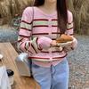 New ArrivalS Open Run Women S Stripe Color Block Cardigan