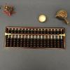 Vintage 17-Row Solid Wood Abacus - Feng Shui Decor & Business Gift