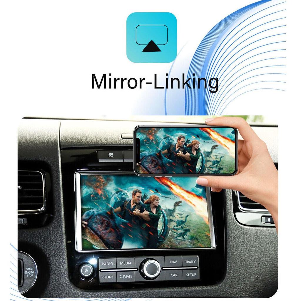 Sinairyu Беспроводной CarPlay Android Auto DAB DVR HDMI комплекты для модернизации совместимы с Volkswagen Touareg RNS850 2012-2018 Mirror-Link