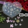 Силиконовые резные наклейки для ногтей Форма для нейл-арта из силикона 3D Цветок Звезда Форма для нейл-арта Цветок Силиконовая резная форма Декор для ногтей