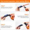 1Pc Air Hose Connector Removal Tool Pneumatic Disconnect Tools Multi-purpose Push To Connect Removal Pliers for CPVC/PEX  Tubing