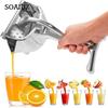 Соковыжималка для лимона из алюминиевого сплава Ручная соковыжималка Сверхпрочная ручная соковыжималка для фруктов