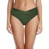 Women Low Waist Ruched Bikini Bottoms Swimsuit Briefs Pants