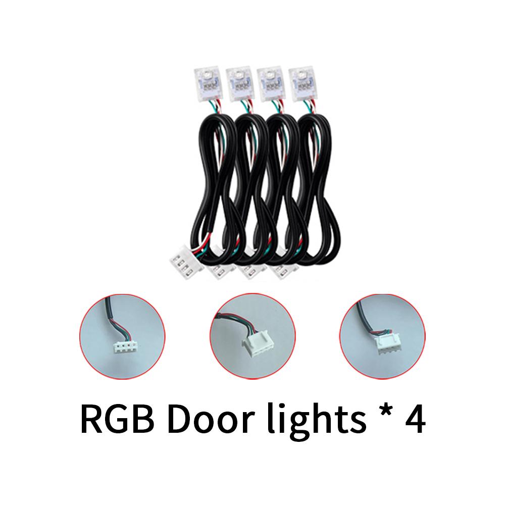 RGB "LED Lamp"App Ambient Lights Accessories 4 wire LED Light Strip Door Light Storage Light Footlight Main/Sub Controller Parts