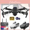 Складной дрон E88 Pro 4K с двумя камерами, квадрокоптер с пультом дистанционного управления, в подарочной упаковке с ручкой