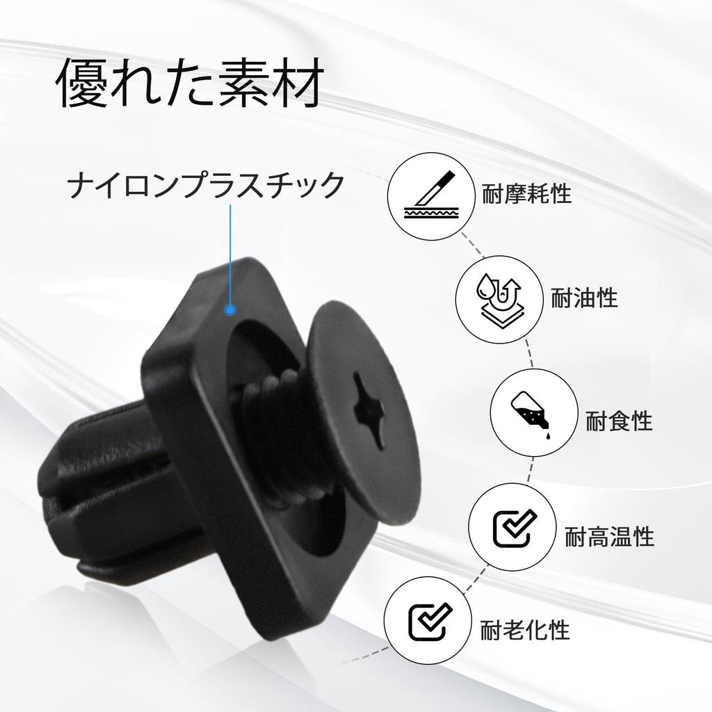 HIMARKLIF 50 шт. зажим для нижней крышки, зажим для нижней крышки, совместимый с Honda HR-V 2016-2021, Honda Fit 2015-2020. Номер запасной части: 91514-TG1-T0