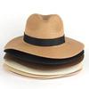 Adjustable Classic Panama Hat Handmade In Ecuador Sun Hats For Women Man Beach Straw Hat For Men Uv Protection Cap