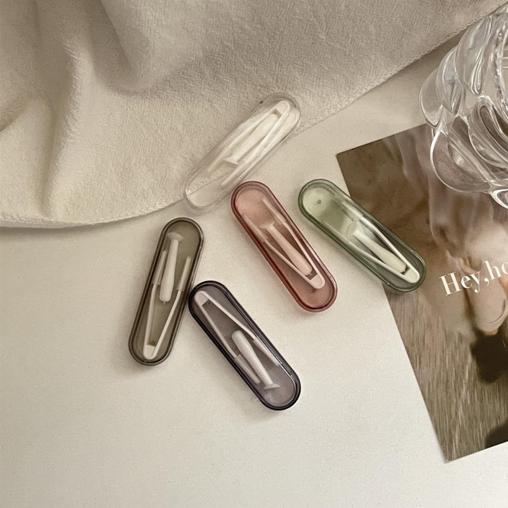 Wearing Tool Contact Lens Inserter Remover Travel Kit Meitong Clip Stick Tweezers Women Men