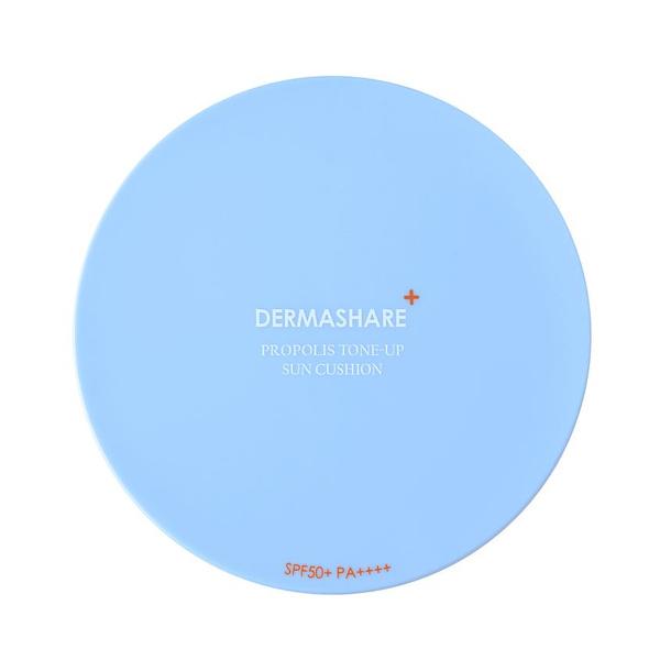 Dermashare Propolis Tone Up Sun Cushion 25g SPF50+ PA++++, Brightening , Moisturizing, Korean Cosmetics, Kbeauty, Sample