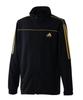 Adidas Combat Sports Аутентичный спортивный костюм для спорта и тренировок TR-40 Куртка, Мужской Унисекс, (Размер M, Черный/Золотой)