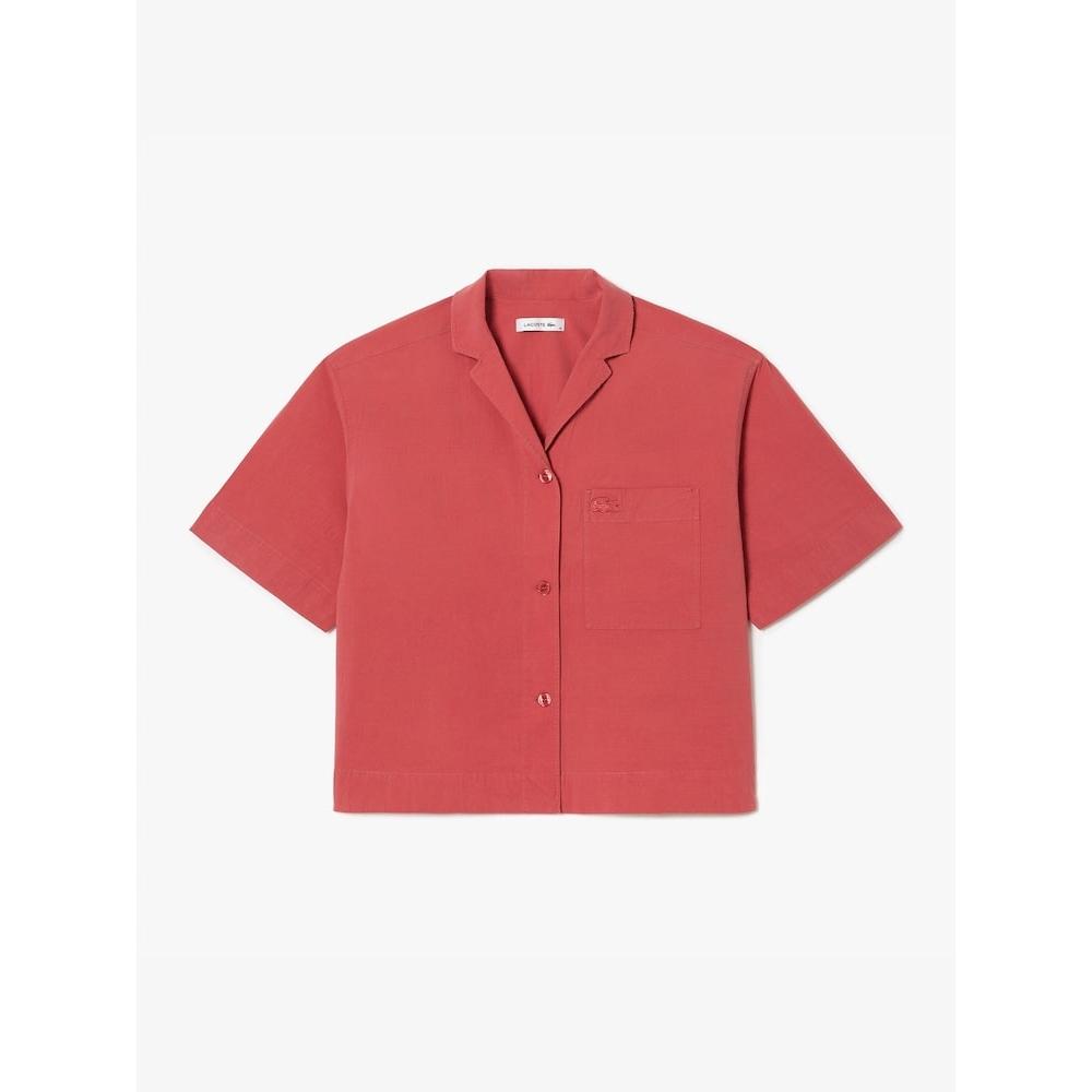 Lacoste Женская рубашка с коротким рукавом Overfit Poke Cf6918 54g Zv9 q2nCf6918 54gZv9