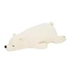 LIV HEART Hugging Pillow Premium Nemu Animals Shirokuma no Lucky Size L (Total Length Approximately 76cm) Fluffy Mochi Plush Toy Gift