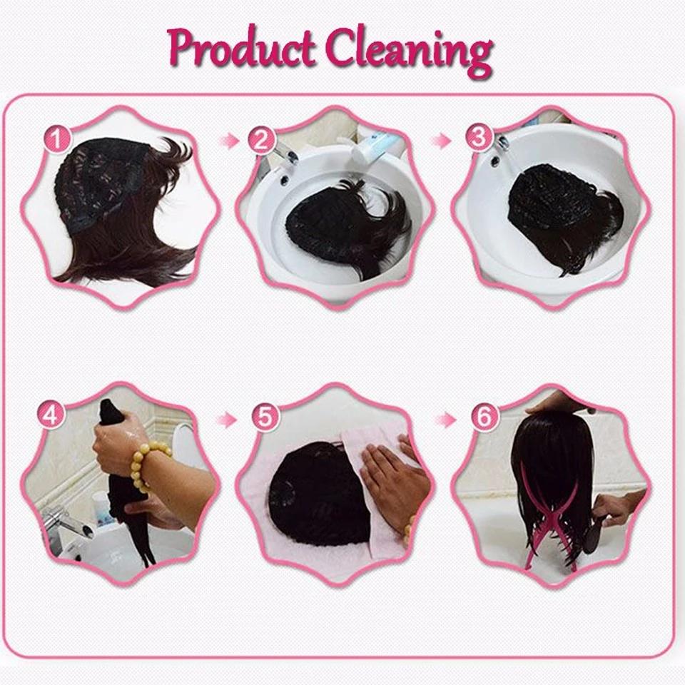 Новый синтетический зажим для волос Concubine на макушке головы, сменный блок, закрытие парика, заколка для завитков кукурузы, наращивание волос, белое золото