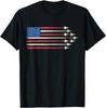 F-47 Fighter Jets Aircraft USA Flag T Shirt
