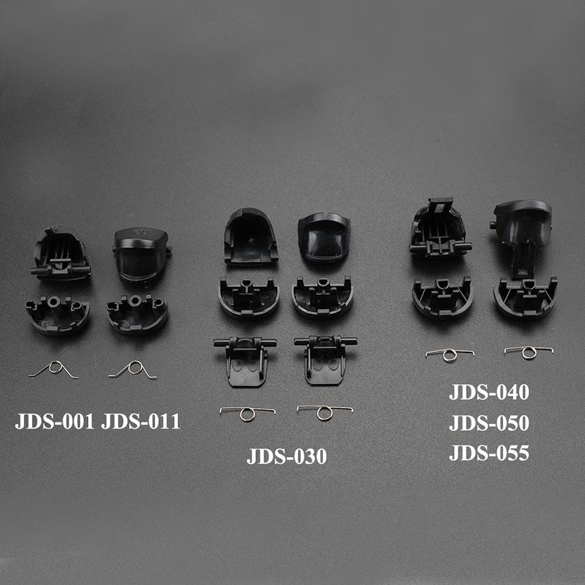 YuXi For PS4 Controller JDM JDS 001 011 030 040 050 055 L1 R1 L2 R2 Trigger Buttons With Springs Repair Parts 5
