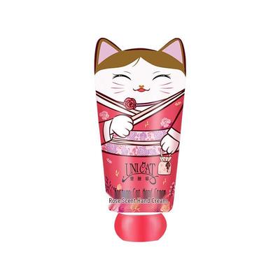 UNI CAT Увлажняющий крем для рук с ароматом розы