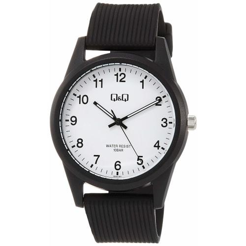 Citizen Q&Q Watch Analog Waterproof Urethane Strap VS40-001 Men's White