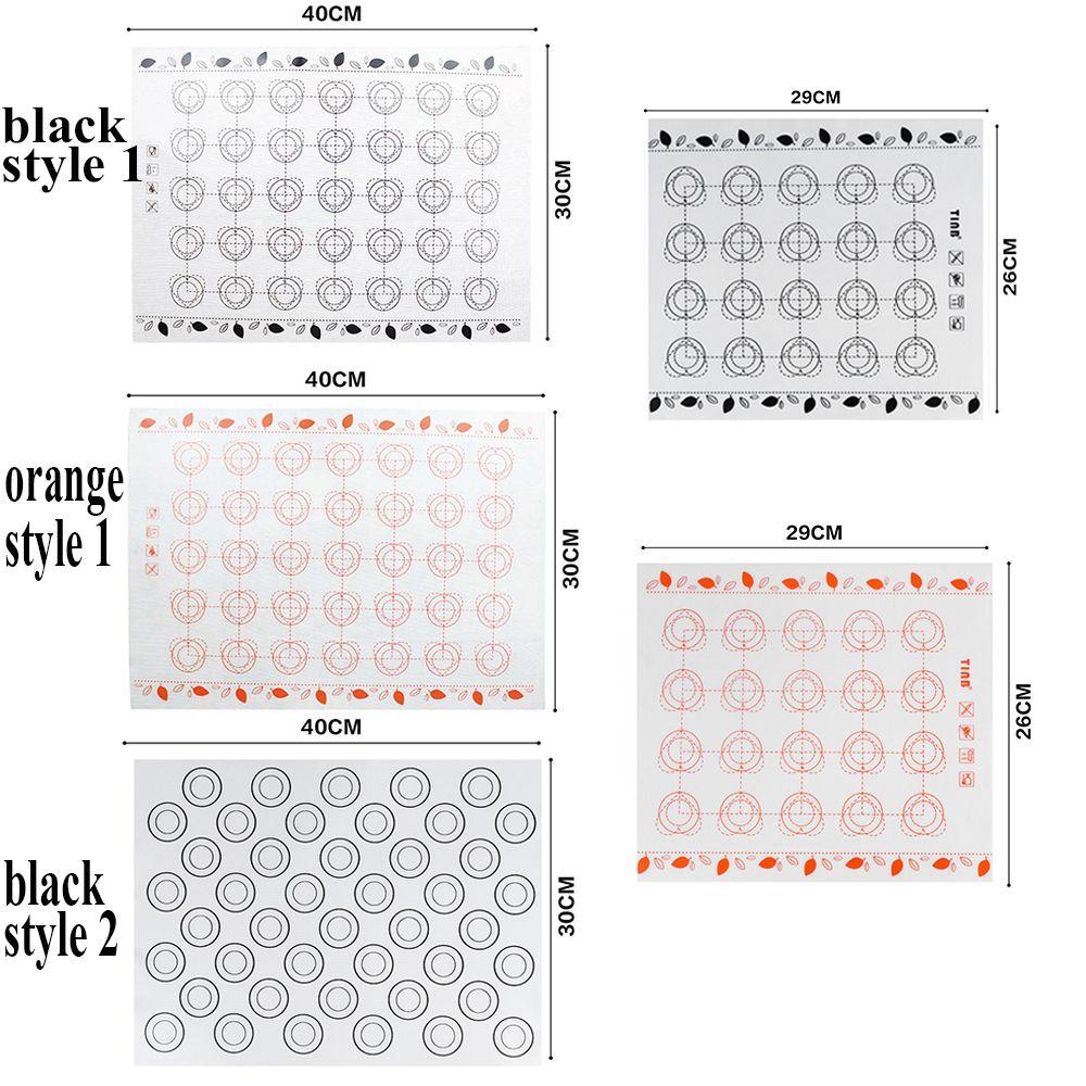 Кулинарные инструменты Силиконовый коврик для выпечки с антипригарным покрытием для раскатывания макарон