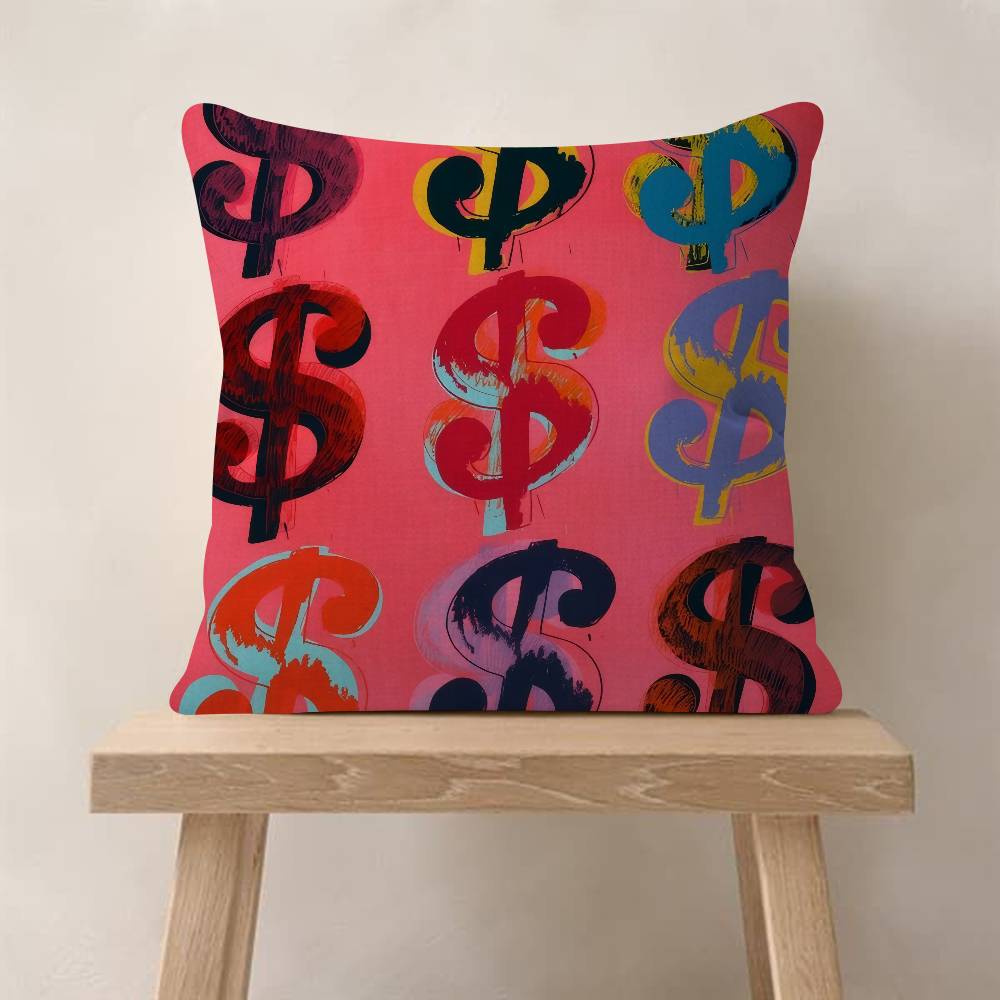 AAndy WWarhol Art Cushion Cover Car Throw Pillow Case For Sofa Car Christmas Gift