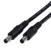 Кабель-адаптер питания DC 18AWG 5.5 x 2.1 мм (папа) на 5.5 x 2.1 мм (папа) для CCTV, удлинитель 12В 10А, 0.5м/1м