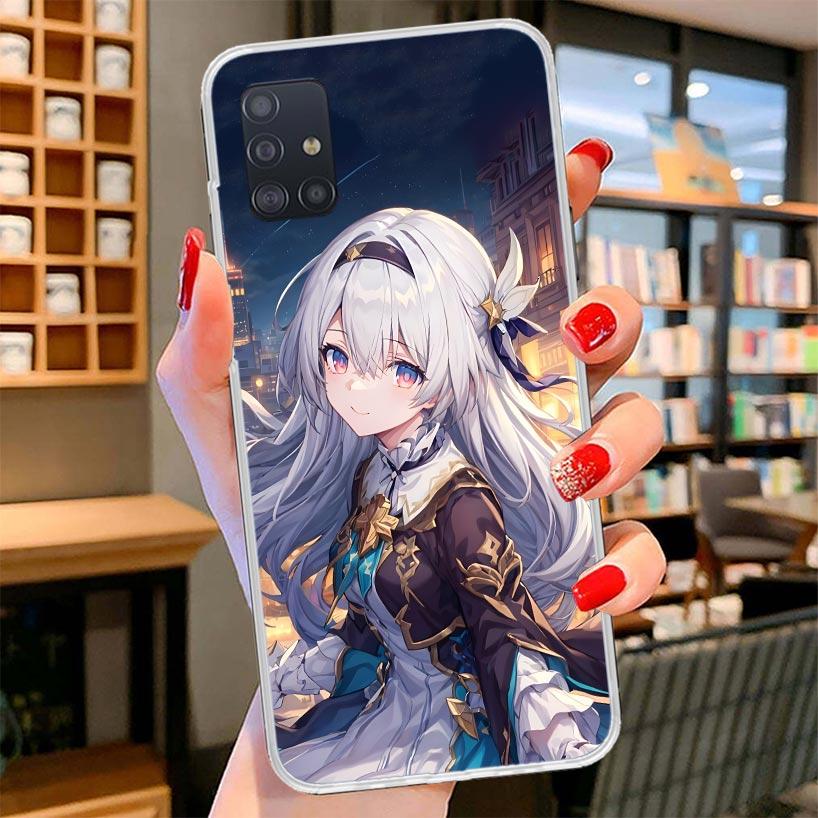 Honkai Star Rail Firefly Cover Phone Case For Samsung Galaxy A12 A22 A32 A52 A72 A02S Phone Case Note 20 Ultra 10 S10 Plus A51 A