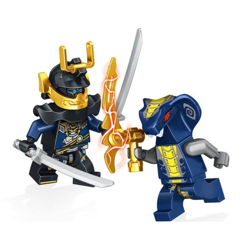 Строительные блоки Ninjago Legacy Samurai Mech, сборная игрушка для мальчиков и детей